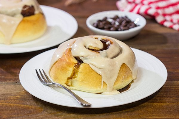 Complete with a cinnamon-coffee filling and a cappuccino glaze, these Cappuccino Cinnamon Rolls are a great way to start the day!
