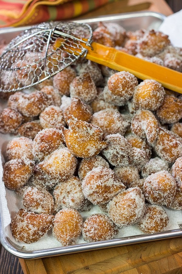 Packed with real pumpkin and your favorite baking spices, these Pumpkin Spice Donut Holes are an amazing way to celebrate Autumn!