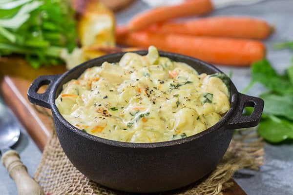 Sometimes you just need a bowl of delicious, creamy soup.  For those times, this Creamy Chicken Gnocchi Soup is the perfect solution!