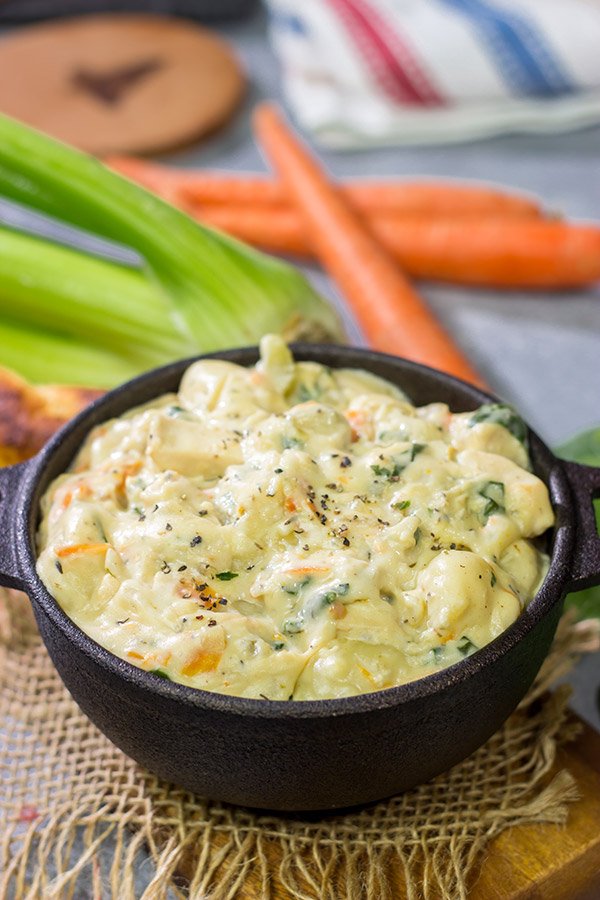 Sometimes you just need a bowl of delicious, creamy soup. For those times, this Creamy Chicken Gnocchi Soup is the perfect solution!