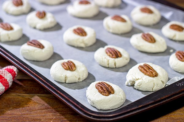 Classic Southern Divinity is a nougat-like confection.  It's light and airy, and it's often topped with pecans or dried fruit.  One bite, and you'll be hooked!