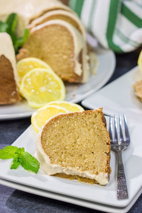 Infused with the flavor of brewed tea, this Sweet Tea Pound Cake is a unique and tasty dessert for hot summer days!
