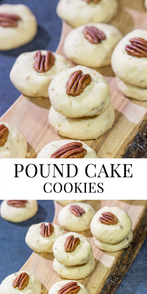 These Pound Cake Cookies are reminiscent of a classic pound cake...just in cookie form! They're a unique and delicious treat!