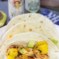 Fire up the grill! These Sweet and Spicy Chicken Tacos are an easy and flavorful way to enjoy dinner outside!