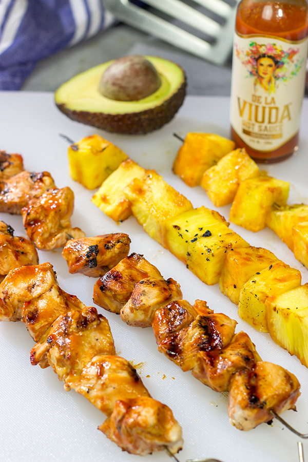 Fire up the grill! These Sweet and Spicy Chicken Tacos are an easy and flavorful way to enjoy dinner outside!