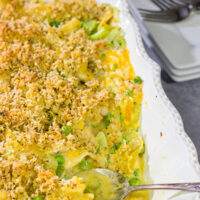 This Tuna Noodle Casserole is just like you remember from childhood...except better!