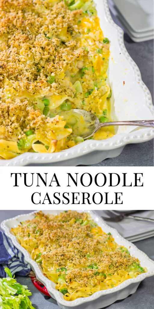 This Tuna Noodle Casserole is just like you remember from childhood...except better!