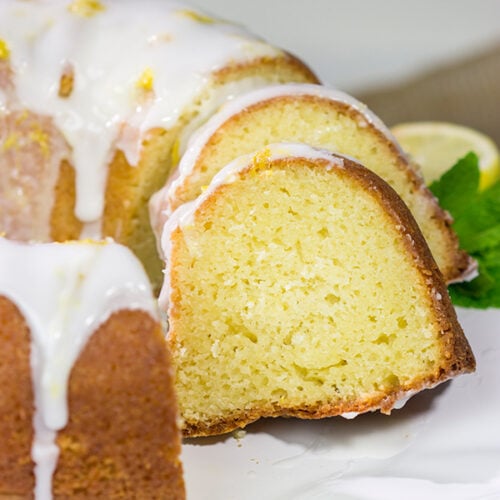 This Lemon Pound Cake is buttery, delicious and packed with lemon flavor. If you're looking for a tasty dessert, then put this one on the list!