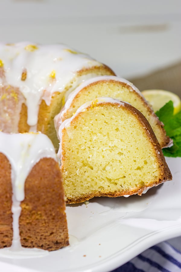 This Lemon Pound Cake is buttery, delicious and packed with lemon flavor. If you're looking for a tasty dessert, then put this one on the list!