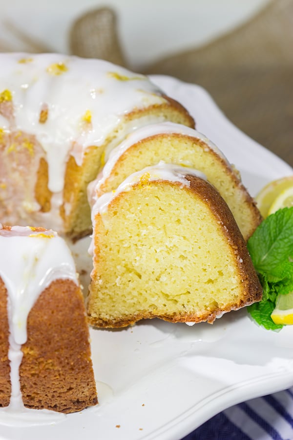 This Lemon Pound Cake is buttery, delicious and packed with lemon flavor. If you're looking for a tasty dessert, then put this one on the list!