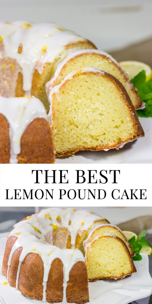 This Lemon Pound Cake is buttery, delicious and packed with lemon flavor. If you're looking for a tasty dessert, then put this one on the list!
