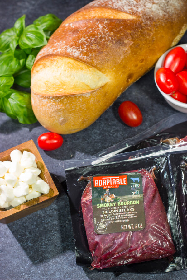 Looking for a fun summer grilling recipe? Grab some steak and tomatoes and whip up a batch of this Grilled Steak and Tomato Crostini!
