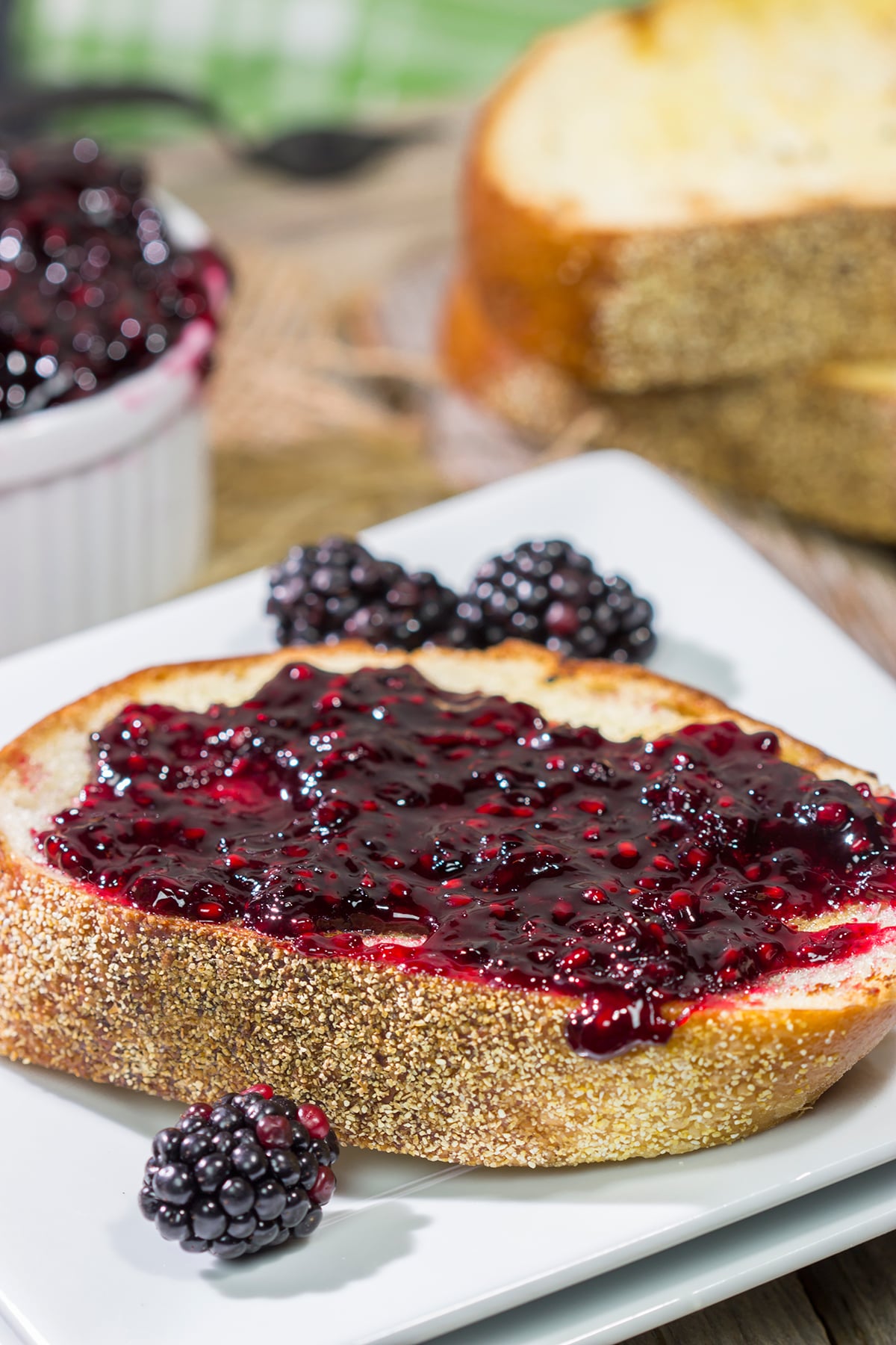 Packed with the flavor of ripe summer blackberries, this Homemade Blackberry Jam is a seasonal favorite in our house!
