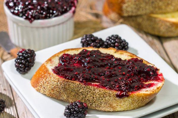 Packed with the flavor of ripe summer blackberries, this Homemade Blackberry Jam is a seasonal favorite in our house!