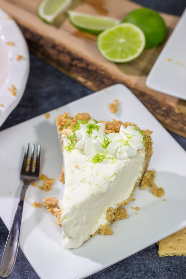 Featuring a delicious balance between tart and sweet, this No Bake Key Lime Pie is a perfect dessert for warm summer days!