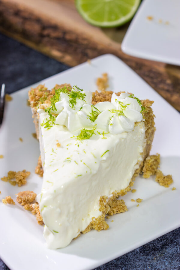 Featuring a delicious balance between tart and sweet, this No Bake Key Lime Pie is a perfect dessert for warm summer days!