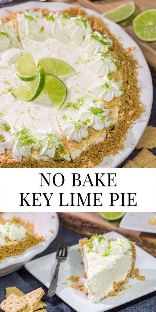 Featuring a delicious balance between tart and sweet, this No Bake Key Lime Pie is a perfect dessert for warm summer days!