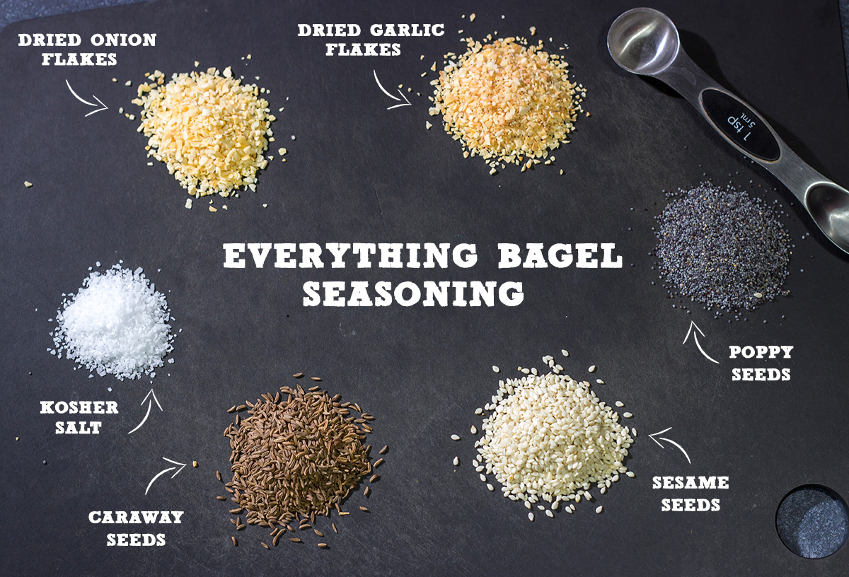 Homemade everything bagel seasoning