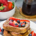 This Classic French Toast recipe is an easy and delicious option for weekend breakfasts - just don't forget the berries and the maple syrup!