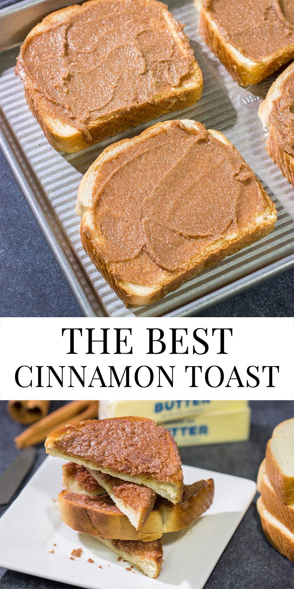If you're looking for the ultimate start to the day, turn on the oven and make a batch of this Homemade Cinnamon Toast!