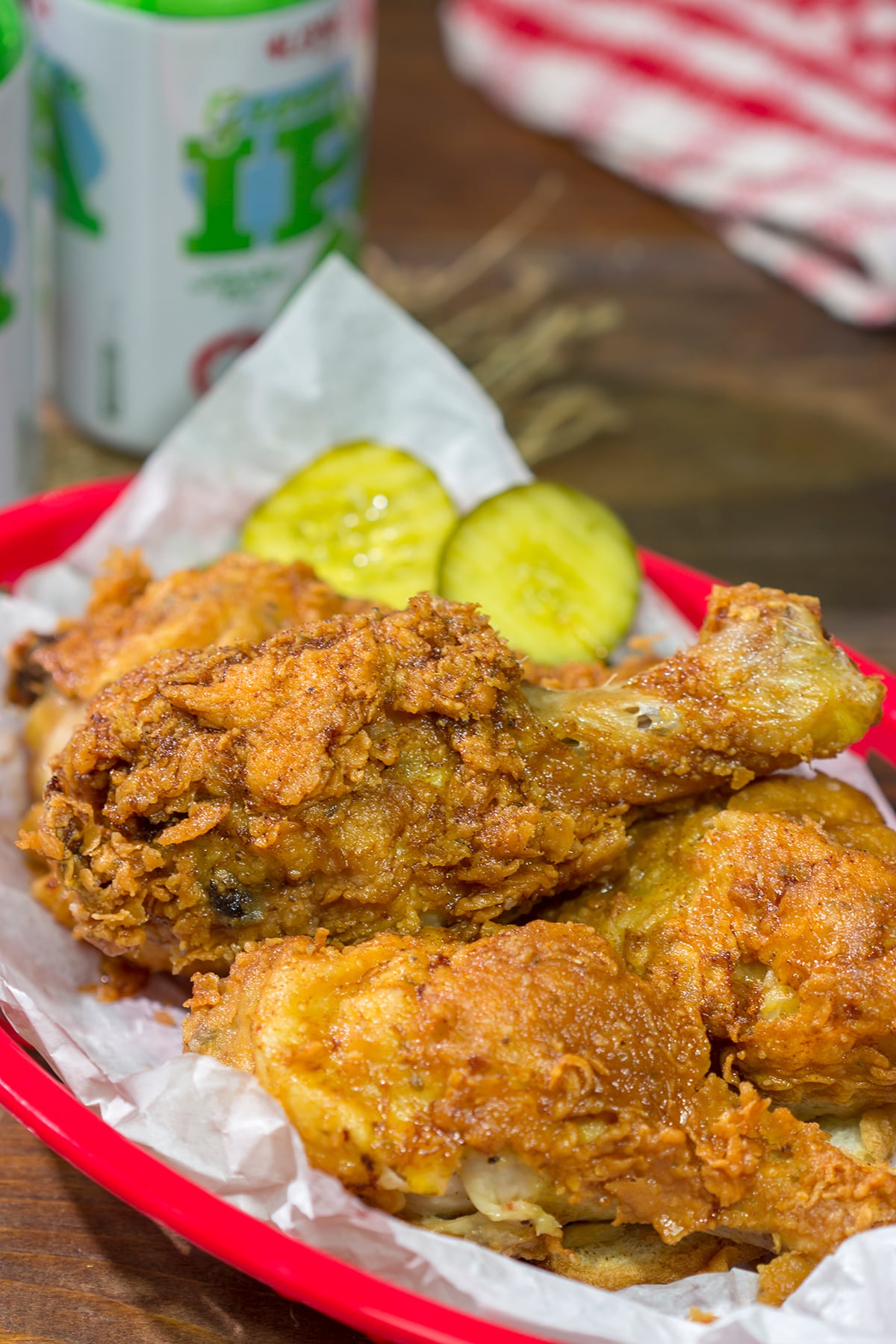 Nashville Hot Chicken is a mainstay menu item in the Music City. Think delicious Southern fried chicken...with a spicy kick!