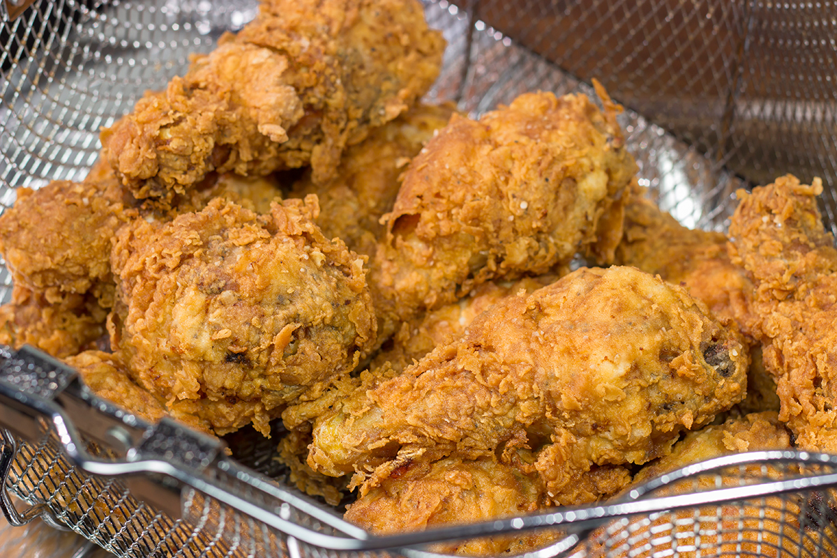 Nashville Hot Chicken is a mainstay menu item in the Music City. Think delicious Southern fried chicken...with a spicy kick!