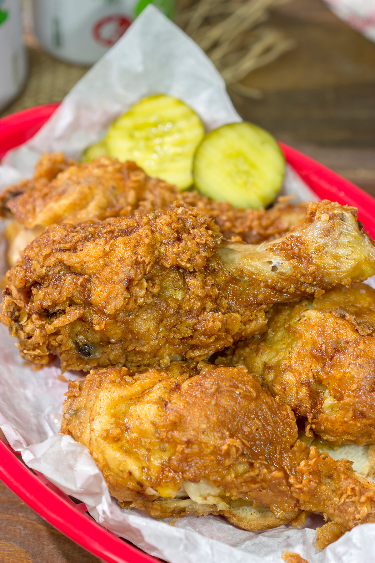 Nashville Hot Chicken is a mainstay menu item in the Music City. Think delicious Southern fried chicken...with a spicy kick!