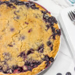 Packed with blueberries, this Blueberry Crumble Pie is a great dessert for a warm summer evening. Don't forget the scoop of ice cream on top!