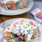 Add sprinkles to a classic cinnamon roll recipe, and you've got a party! These Overnight Funfetti Cinnamon Rolls are a fun way to start the morning!