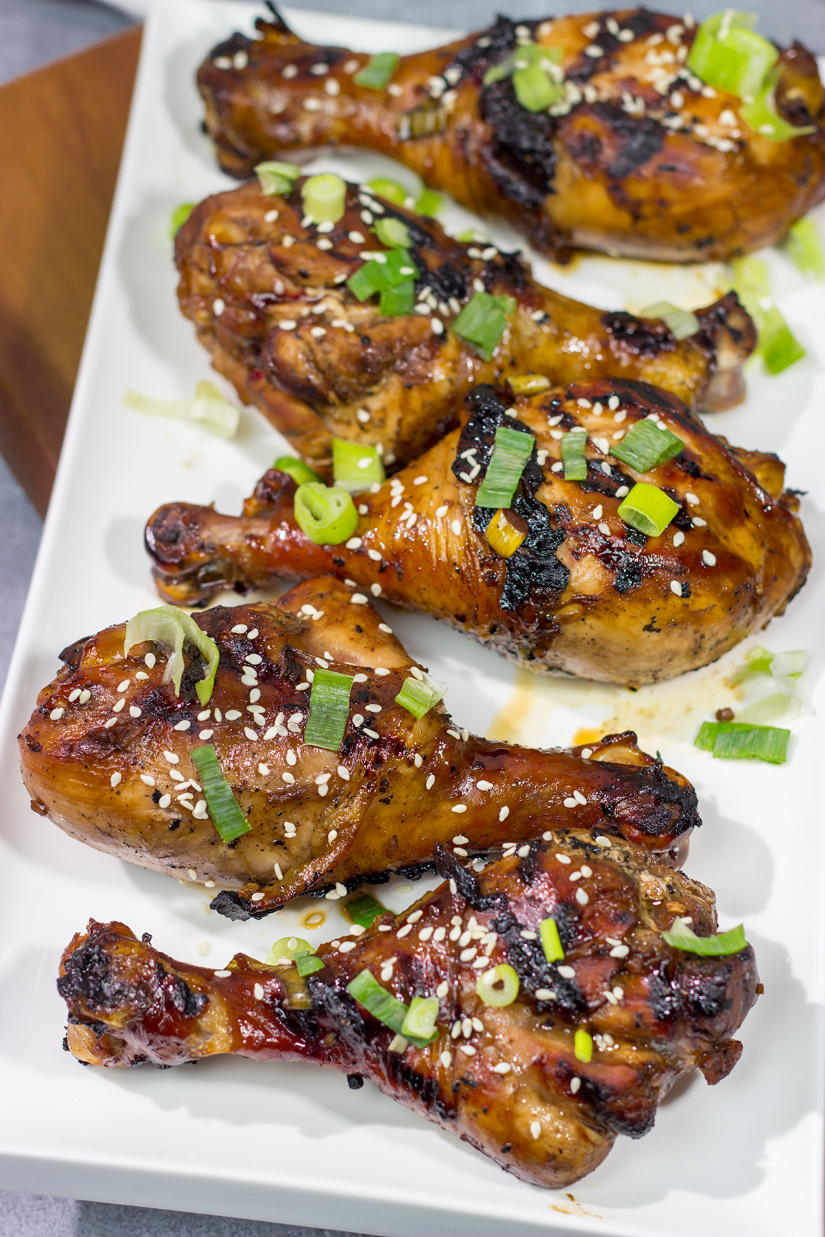 Turn the stovetop off and fire up the grill! This Grilled Sticky Chicken is a fun twist on a classic recipe - it's perfect for summer dinners in the backyard!
