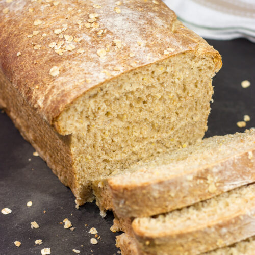 This 10-Grain Whole Wheat Bread is packed with all sorts of tasty grains - bake up a couple of loaves today!