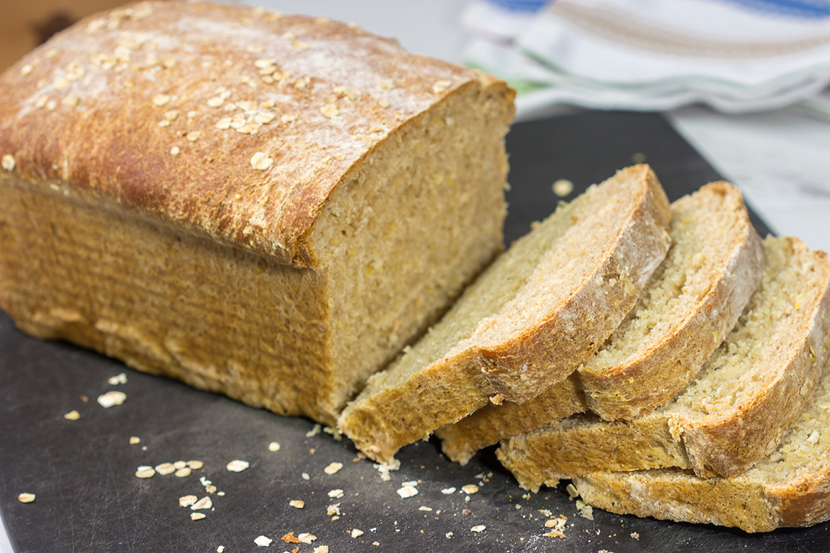 This 10-Grain Whole Wheat Bread is packed with all sorts of tasty grains - bake up a couple of loaves today!