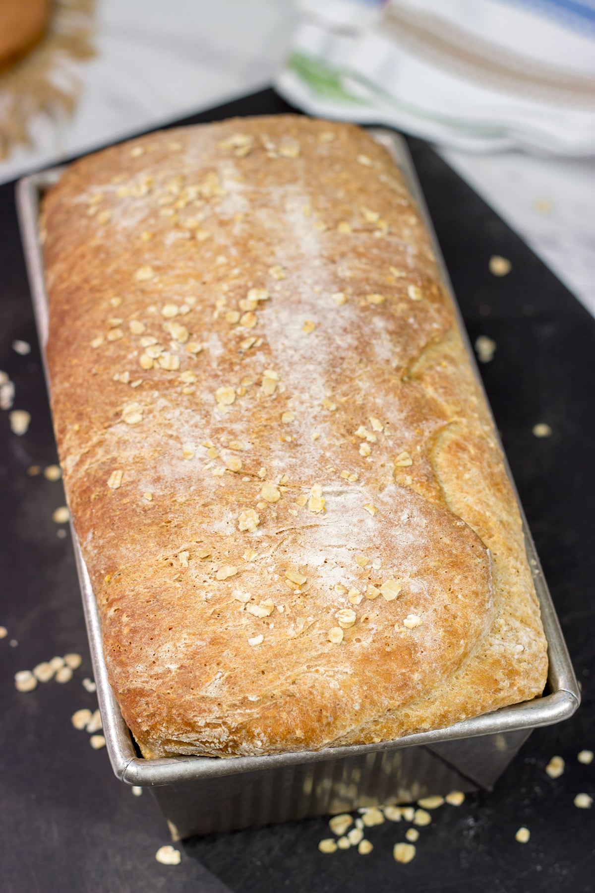 This 10-Grain Whole Wheat Bread is packed with all sorts of tasty grains - bake up a couple of loaves today!
