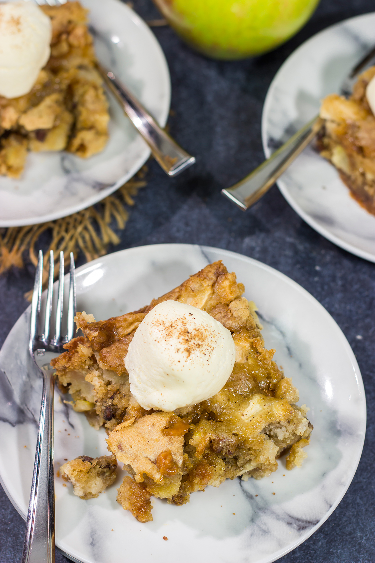 ed with apples, pecans and bits of caramel, this Caramel Apple Cake is a tasty way to celebrate the arrival of cooler autumn days!