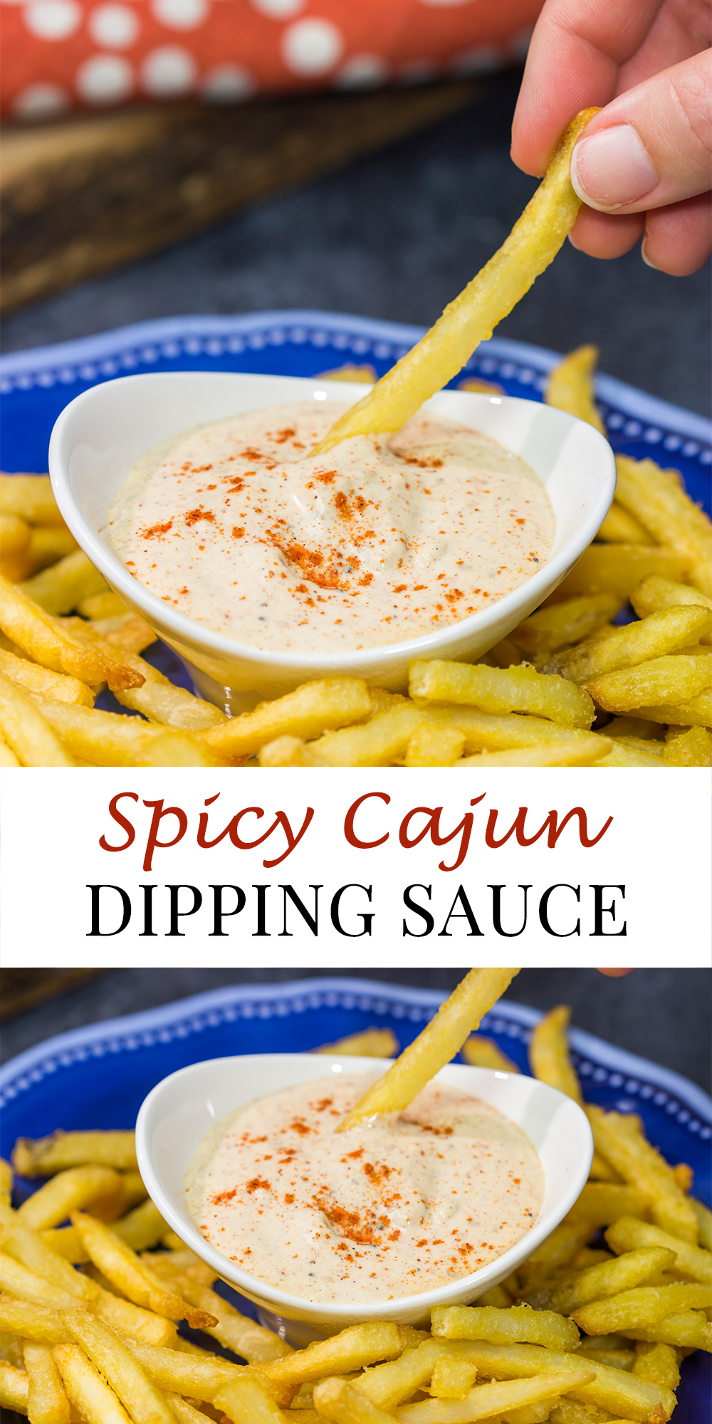 From chicken fingers to French fries to tacos, this Spicy Cajun Dipping Sauce is an easy and tasty way to boost the flavor in all sorts of recipes!