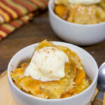 Filled with traditional baking spices, this Sweet Potato Cobbler is a cozy and delicious sweet treat for chilly evenings!