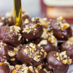 Santa deserves a treat this year, too! These Pecan Bourbon Balls make for an easy holiday party treat or a fun addition to a cookie plate. Cheers!