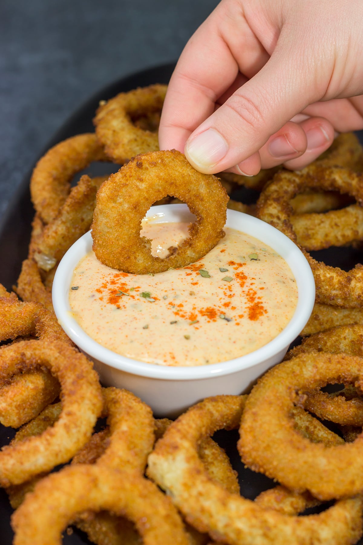 This Copycat Outback Bloomin' Onion Sauce is an easy way to make the restaurant version at home. Grab a bag of onion rings or fries and make a batch this weekend!