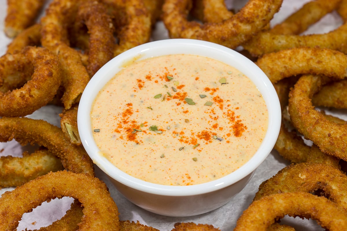 This Copycat Outback Bloomin' Onion Sauce is an easy way to make the restaurant version at home. Grab a bag of onion rings or fries and make a batch this weekend!