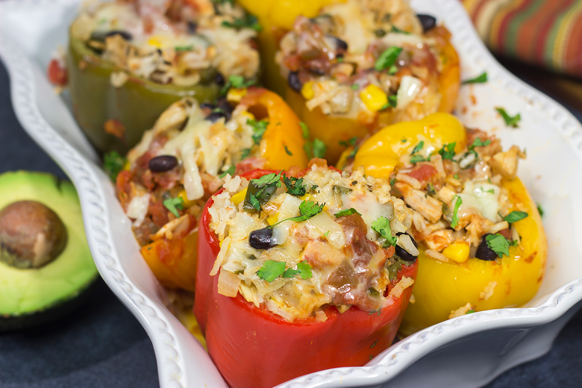 Looking for a fun way to mix up the dinner routine? Pull out the slow cooker! These Slow Cooker Southwestern Stuffed Peppers are a favorite in our house!