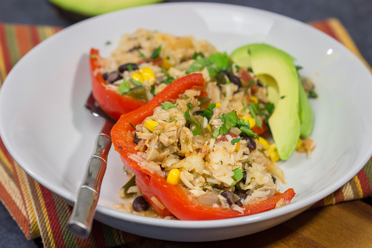 Looking for a fun way to mix up the dinner routine? Pull out the slow cooker! These Slow Cooker Southwestern Stuffed Peppers are a favorite in our house!
