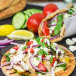 Fire up the grill! These Grilled Chicken Shawarma Wraps are a backyard version of the classic street food...and they're delicious!