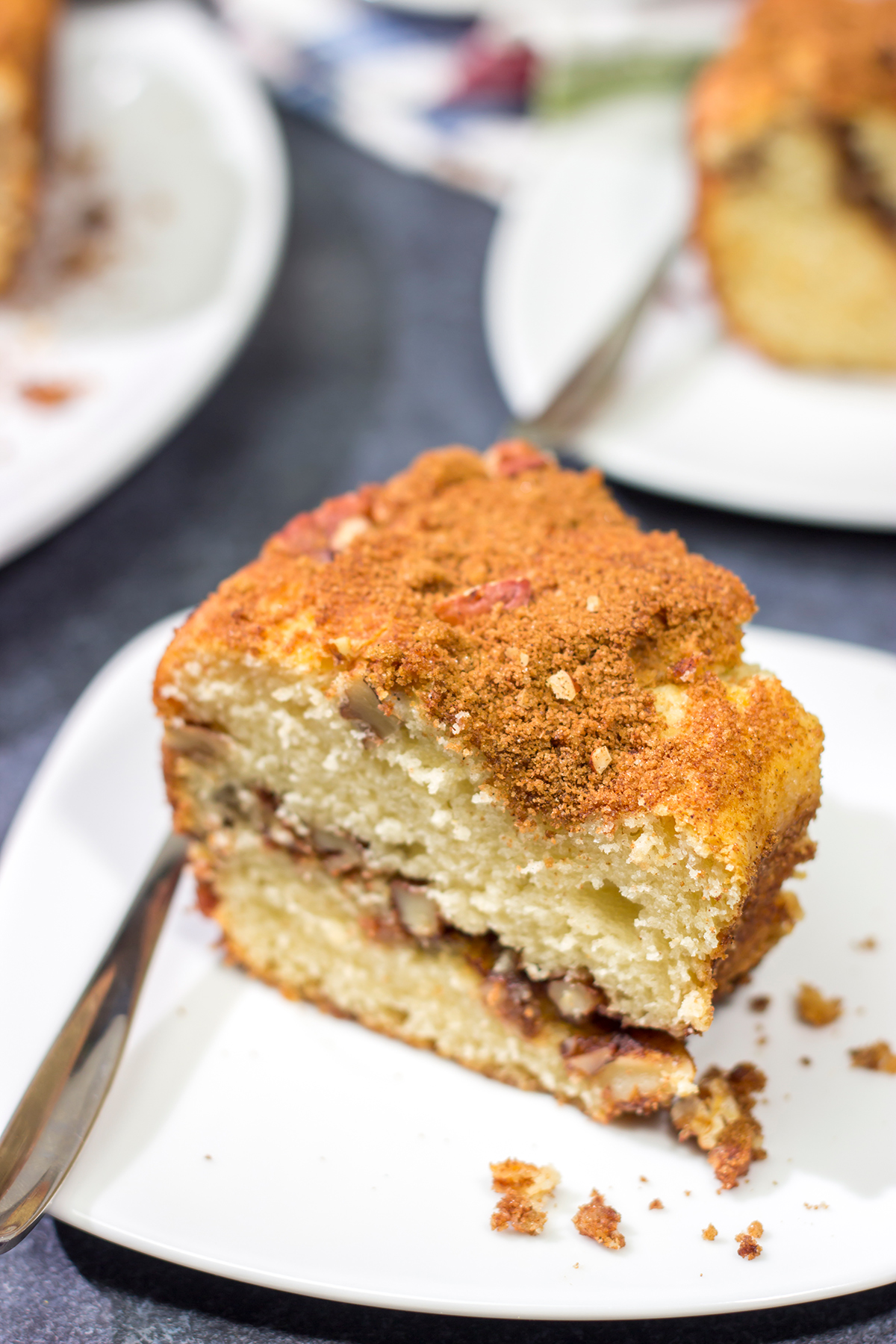 This Cinnamon Crusted Coffee Cake features a tender coffee cake covered entirely with a cinnamon - brown sugar mixture. It's a cinnamon lover's dream!