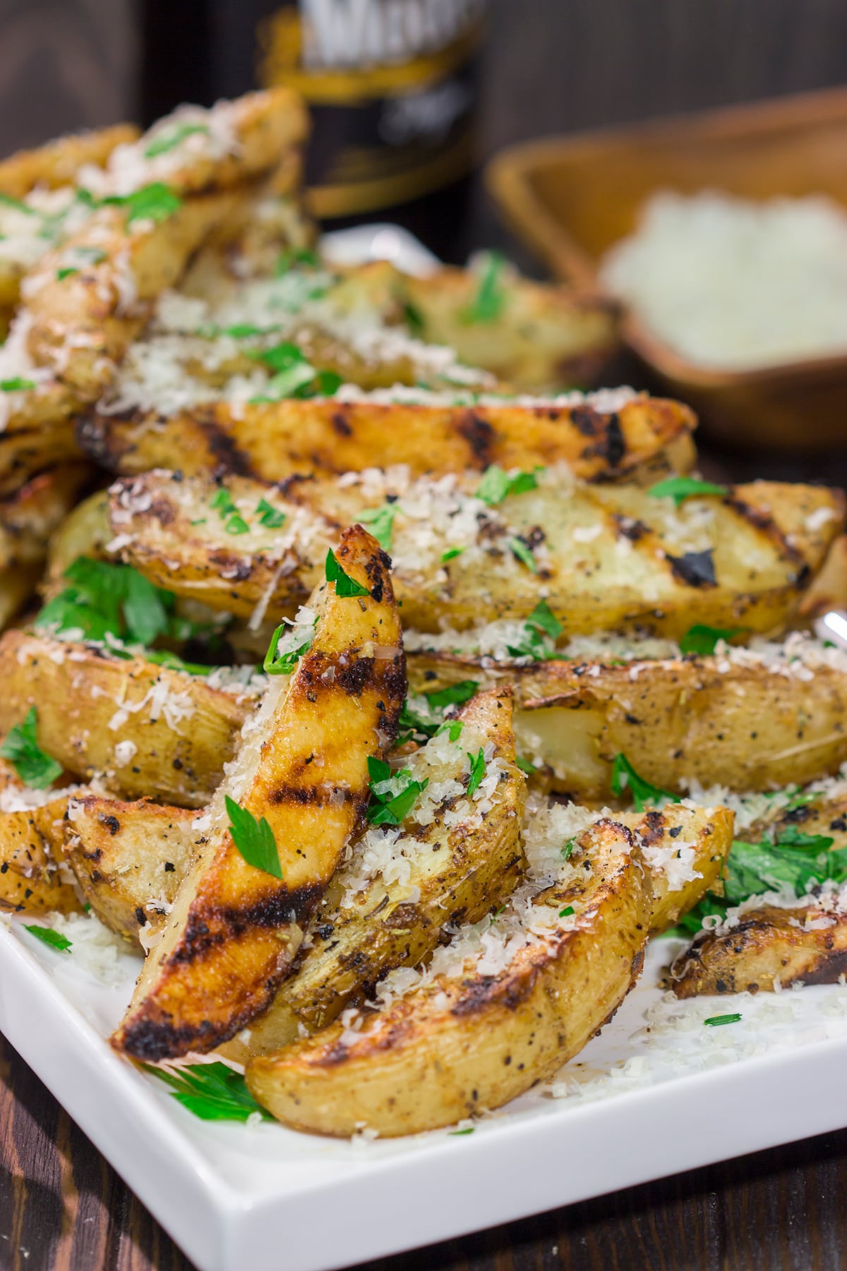 Leave that oven off and fire up the grill! These Grilled Potatoes are an easy and tasty side dish for all sorts of summer meals!