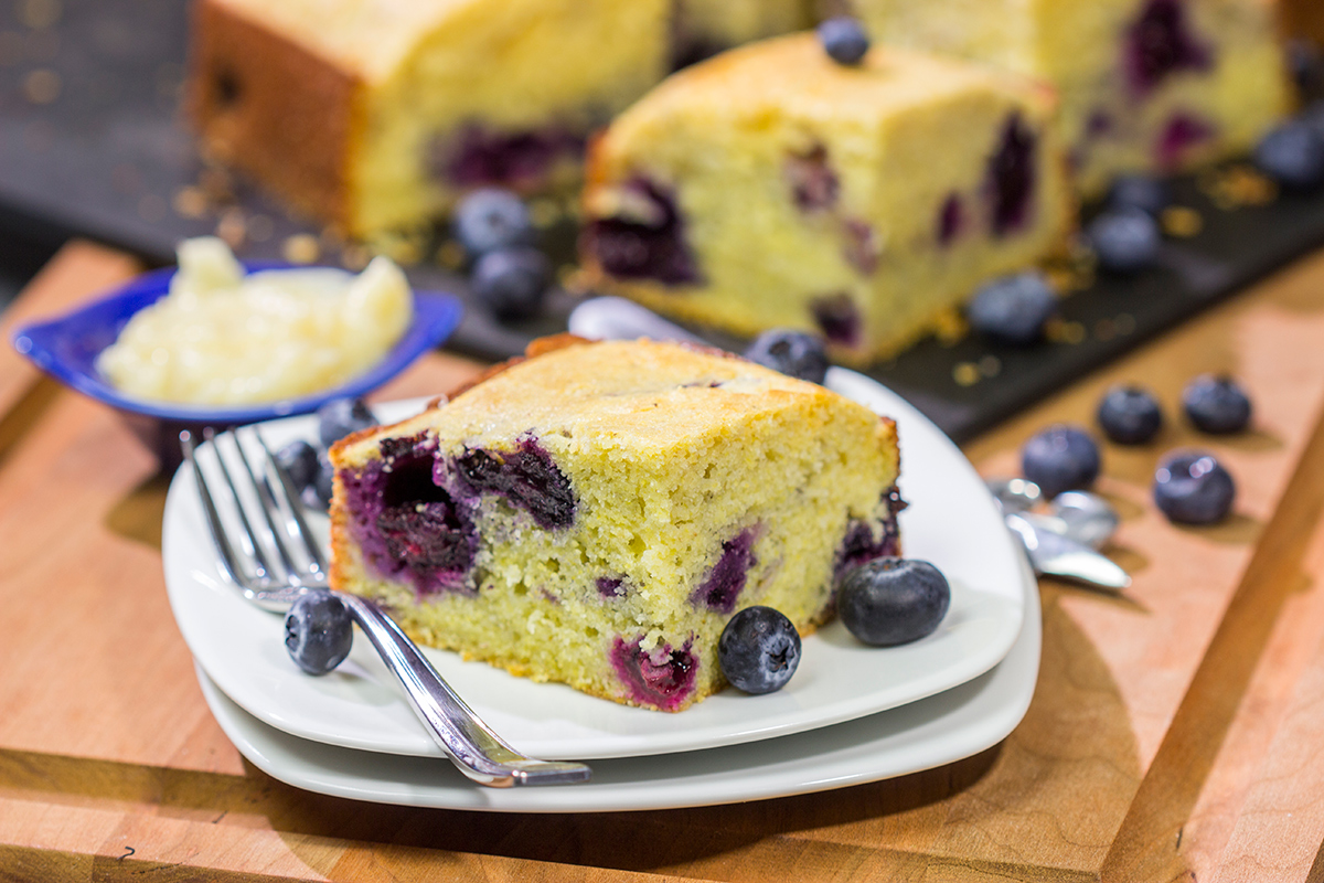 This Blueberry Cornbread is a tasty combination of sweet and savory - and it makes for a fantastic summer side dish!