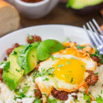 Classic Mexican meets classic Southern with this Huevos Rancheros Grits Bowl! Serve this grits bowl for brunch, and everyone will be begging for more!