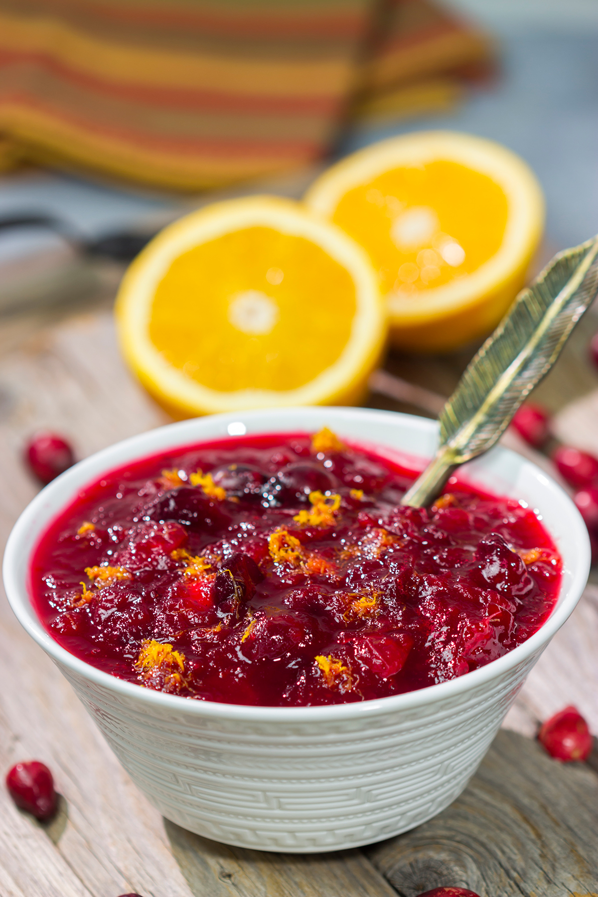 This Easy Cranberry Sauce is a Thanksgiving staple for a reason. It's an easy recipe that can be made in advance, and the taste is amazing!