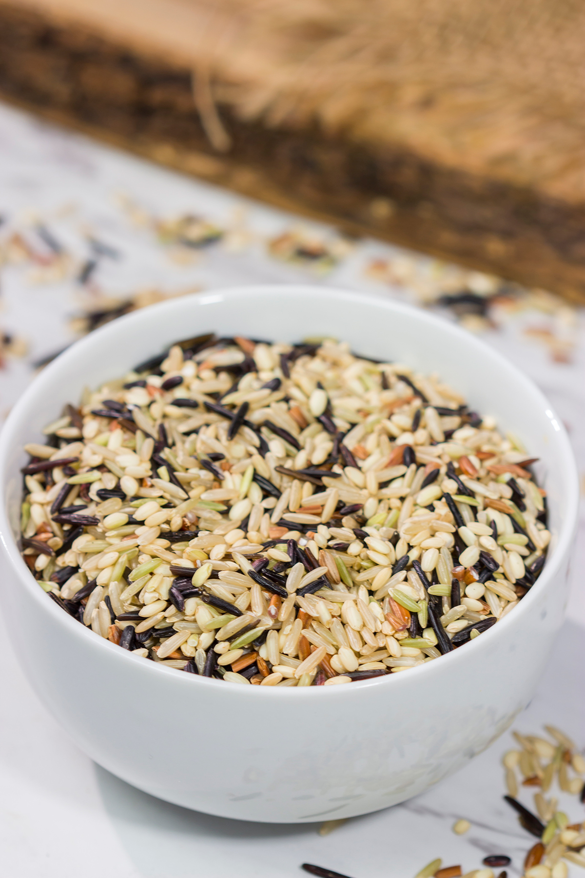 This Slow Cooker Wild Rice recipe is an easy and delicious recipe. It makes for a great side dish for weeknight meals!
