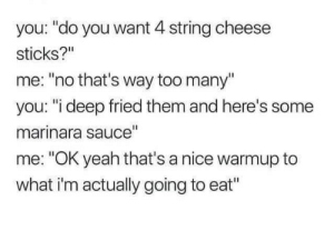 Fried cheesestick meme