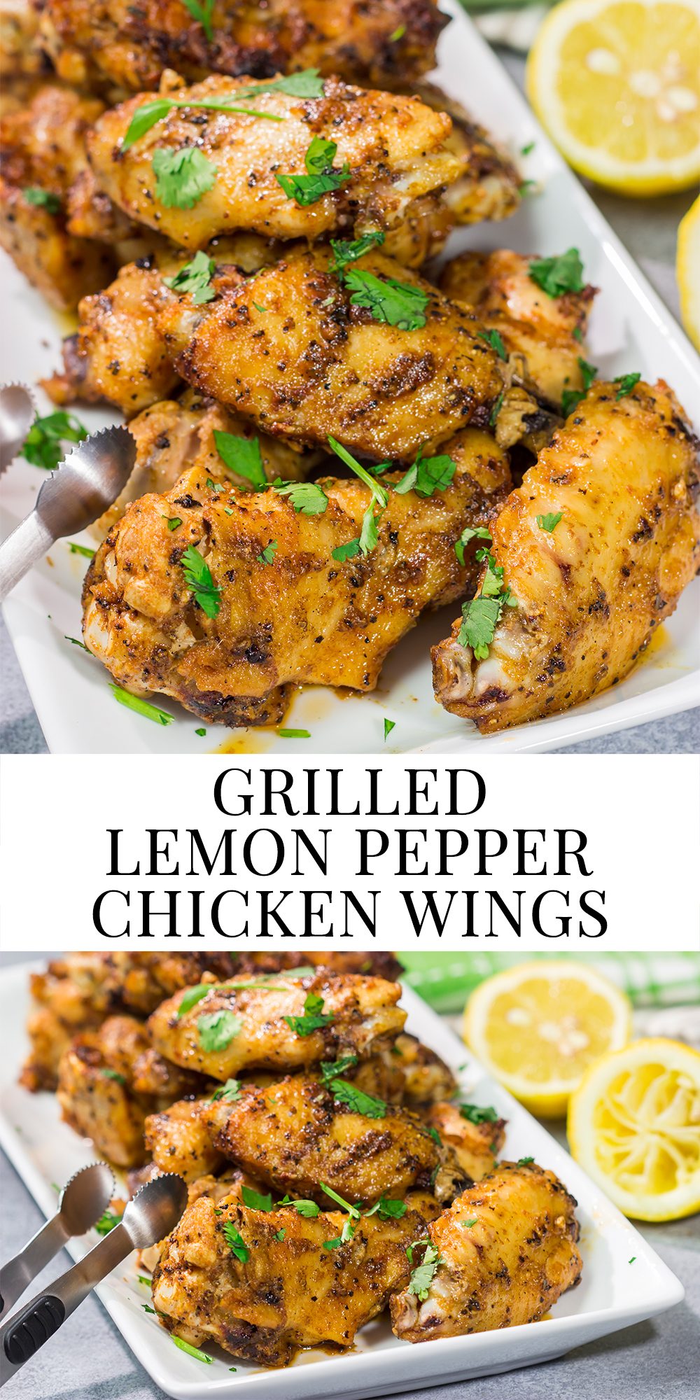 These Lemon Pepper Wings are perfect for summer barbecues in the backyard! Go ahead and make a double batch - you'll be glad you did!